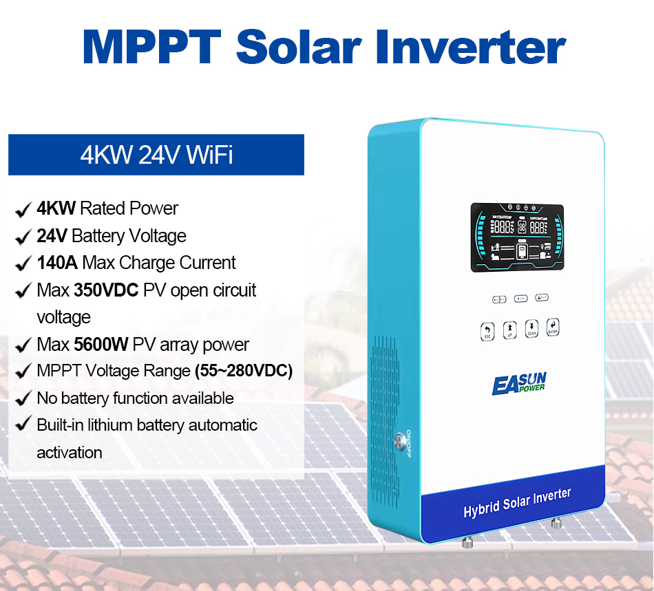 EASUN POWER 4KW Wechselrichter – Grid Tie Inverter Limiter 2000W Bewertung und Preis