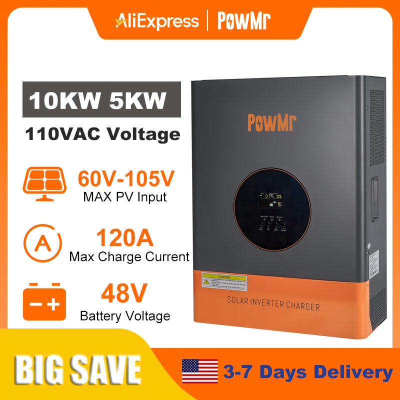 PowMr 10KW 5KW Split-Phase-Wec – Split Phase Inverter 10Kw 110V 220V Bewertung und Preis