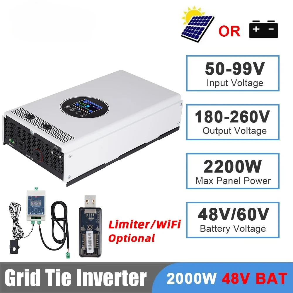2000W 1500W Netzgekoppelter We – Grid Tie Inverter Limiter 2000W Bewertung und Preis